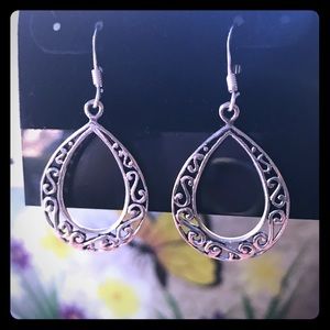 Sterling Silver Bali Earrings